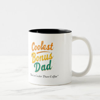 Coolest Bonus Dad Mug - Custom Stepdad Gift