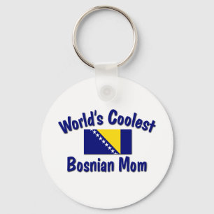 Coolest Bosnian Mum Key Ring