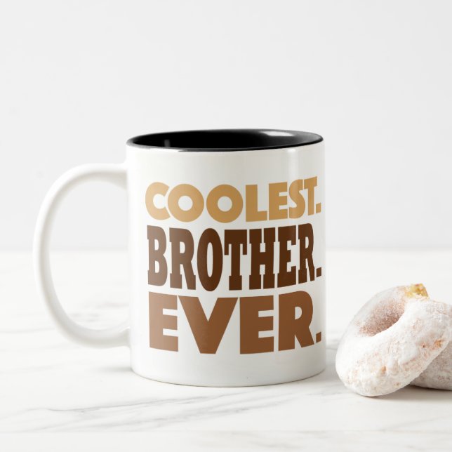 Coolest Brother Ever Mug (With Donut)