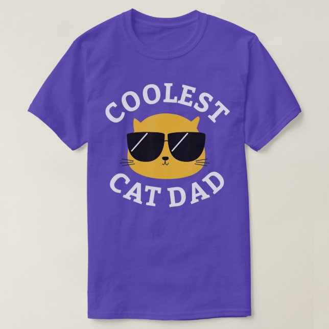 Coolest Cat Dad Men T-Shirt (Design Front)