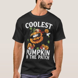 Coolest Dabbing Pumpkin in The Patch Halloween T-Shirt