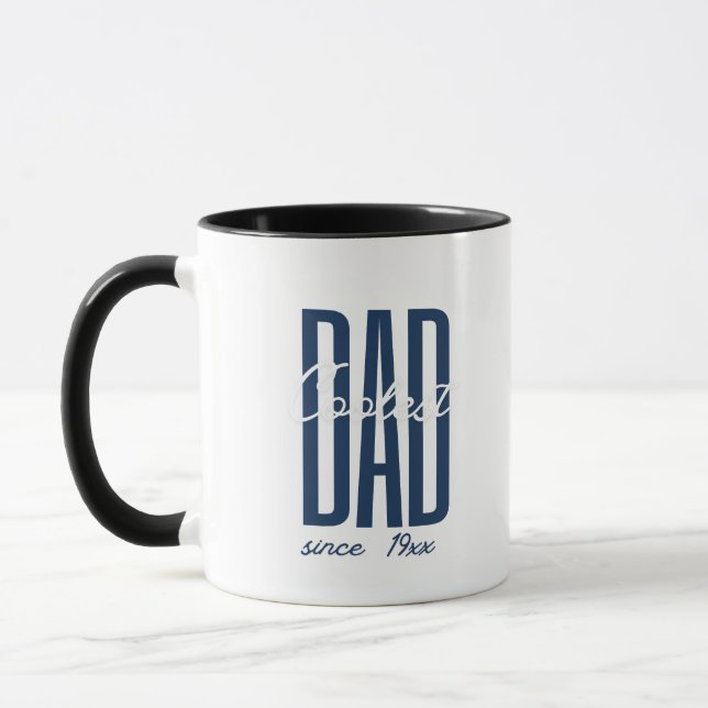 Coolest Dad Best Gift Mug (Left)