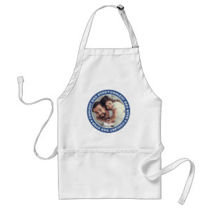 Coolest Dad Ever Modern Custom Photo Standard Apron
