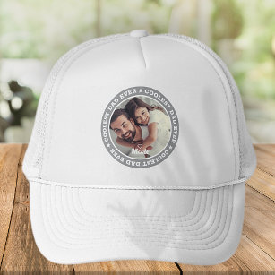 Fathers Day Dad Hat, Real Leather, Dad Hat, Fathers Day, Hats for Dad, New Dad Gift, Leather Dad Hat Dad Bottom Right