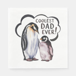 Coolest Dad Ever Napkin