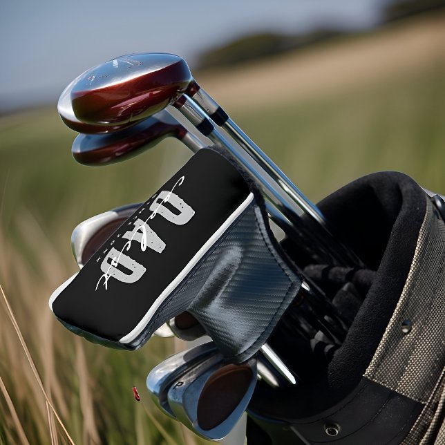 Coolest Dad Since 20XX Modern Simple Preppy Golf Head Cover (Creator Uploaded)