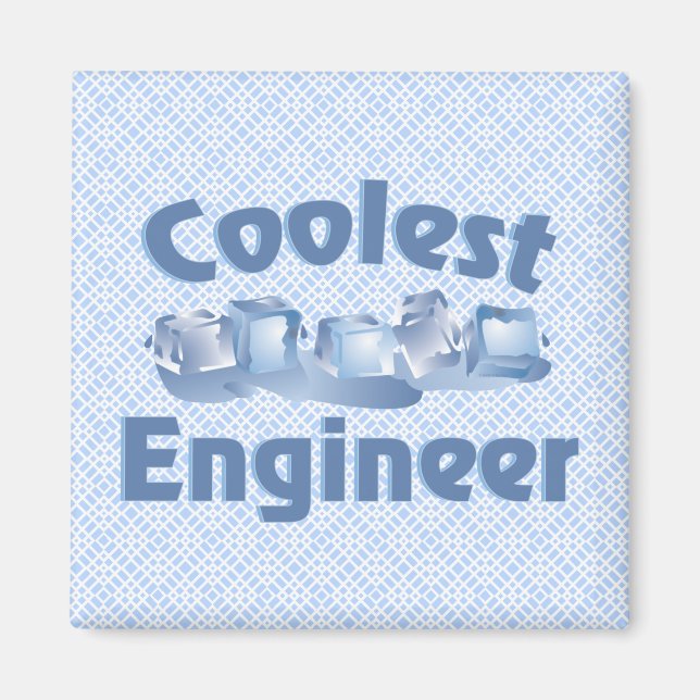 Coolest Engineer Magnet (Front)