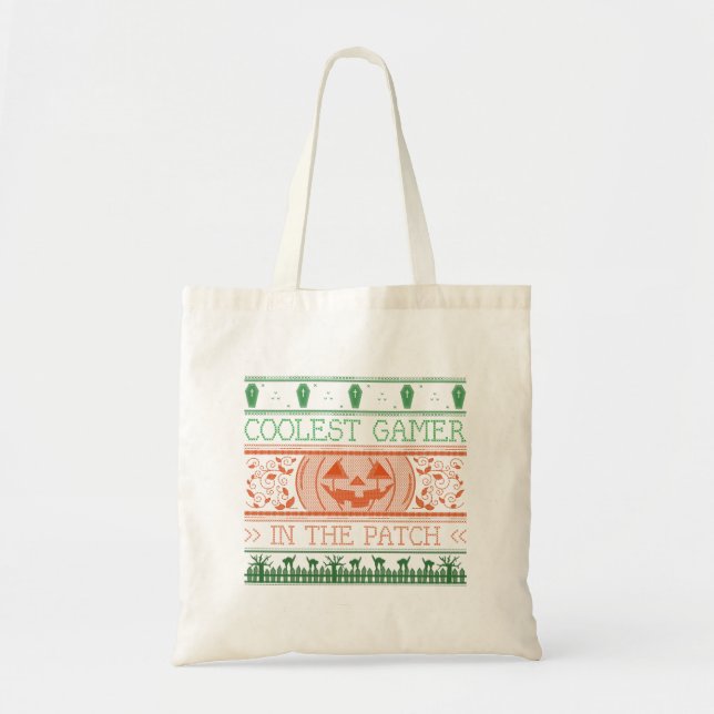 Coolest Gamer In The Patch Tote Bag (Front)