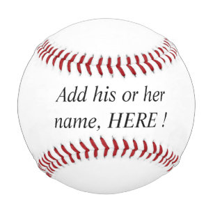 Coolest gift ever!!... A personalised Baseball