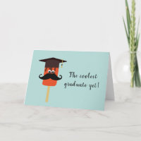 Coolest Graduate Yet Popsicle With Graduation Hat