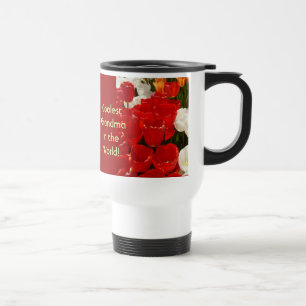 Coolest Grandma in the World! Tulip Travel Mugs