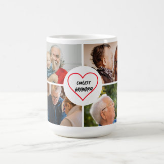 Coolest Grandpa 4 Photo  Coffee Mug