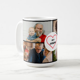 Coolest Grandpa 4 Photo  Coffee Mug
