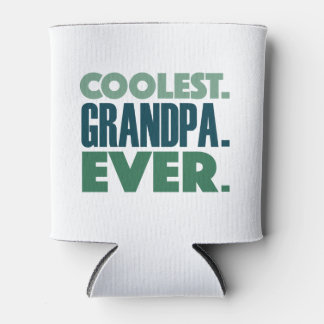 Coolest Grandpa Ever Can Cooler