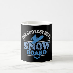 Coolest Guys Snowboard Coffee Mug