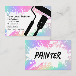 Coolest House Painter Business Cards