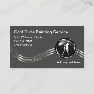 Coolest House Painter Business Cards