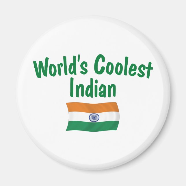Coolest Indian Magnet (Front)