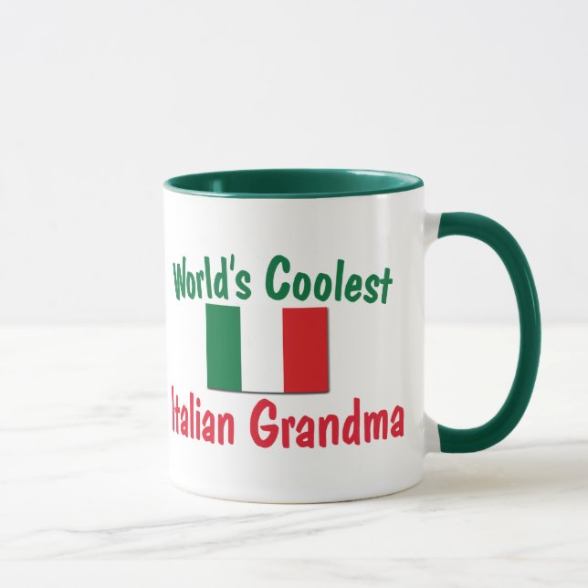 Coolest Italian Grandma Mug (Right)