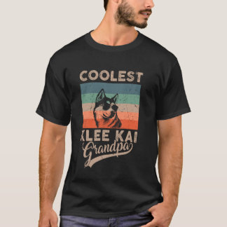 Coolest Klee Kai Grandpa Men Gifts Funny Dog Grand T-Shirt