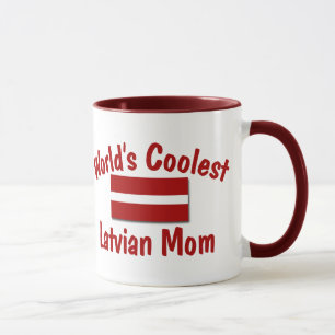 Coolest Latvian Mum Mug