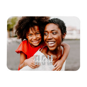 Coolest Mom Since 20XX Modern Simple Preppy Magnet