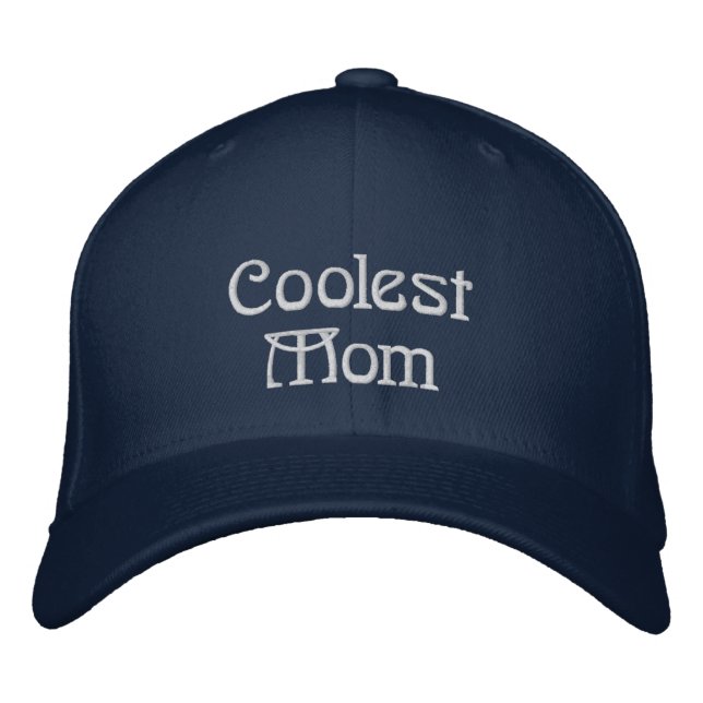 coolest mum baseball cap by dalDesignNZ (Front)