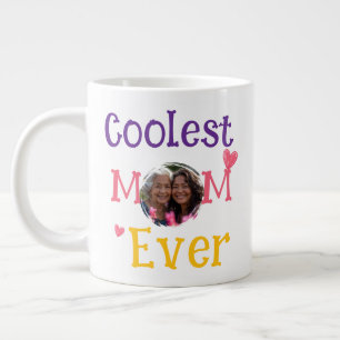 Coolest Mum Funny Sarcastic Mother's Day Giant  Large Coffee Mug
