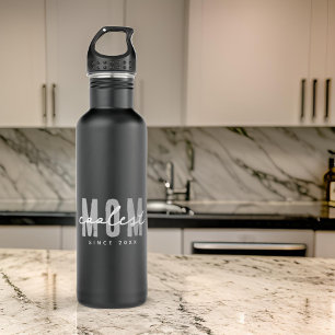 Coolest Mum Since 20XX Modern Simple Preppy 710 Ml Water Bottle