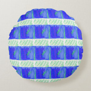 Coolest Nautical Abstract Accent Pillow