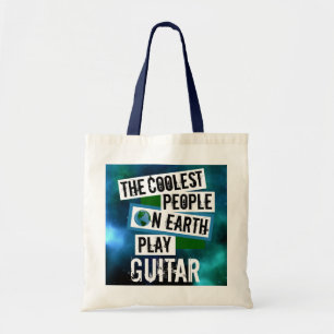 Coolest People on Earth Play Guitar Tote Bag