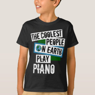 Coolest People on Earth Play Piano T-Shirt