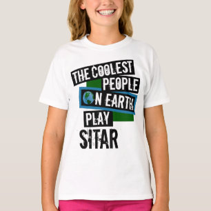 Coolest People on Earth Play Sitar T-Shirt