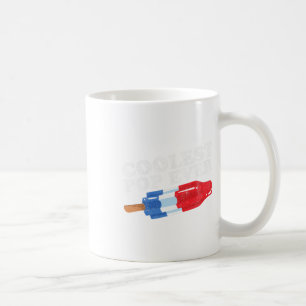 Coolest Pop Ever Popsicle Funny Retro Bomb Fathers Coffee Mug
