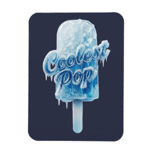 Coolest Pop Father's Day Gift Dad Birthday Daddy Magnet