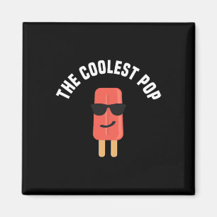 Coolest Pop Shirt Dad Fathers Day Gift Magnet