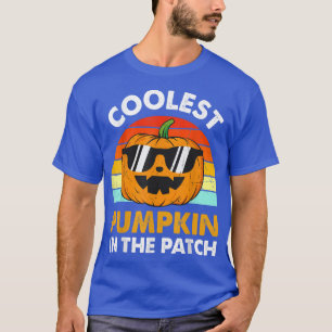 Coolest Pumpkin In The Patch Halloween Boys Girls  T-Shirt