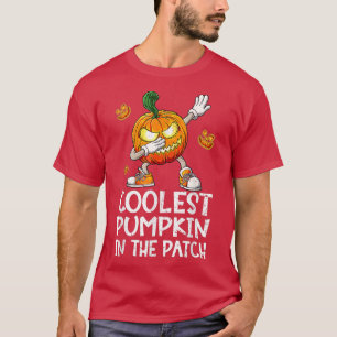 Coolest Pumpkin In The Patch Halloween Boys Girls T-Shirt