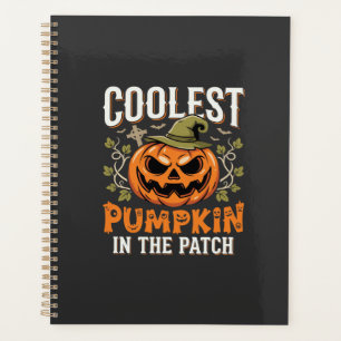 Coolest Pumpkin in the Patch Halloween Design Planner