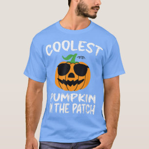 Coolest Pumpkin In The Patch Halloween Funny Boys T-Shirt