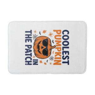 Coolest Pumpkin in the Patch Halloween Shirt_1 Bath Mat