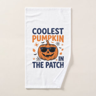 Coolest Pumpkin in the Patch Halloween Shirt_1 Hand Towel