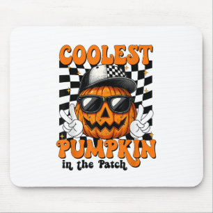 Coolest Pumpkin In The Patch Halloween Shirt Boy K Mouse Mat