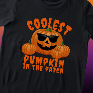 Coolest Pumpkin In The Patch Halloween Tri-Blend Shirt