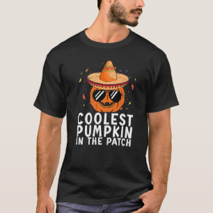 Coolest Pumpkin In The Patch Hispanic Heritage Boy T-Shirt