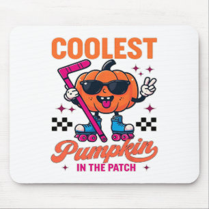 Coolest Pumpkin In The Patch – Roller Hockey Fun D Mouse Mat