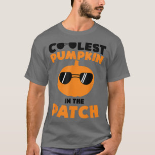 Coolest Pumpkin In The Patch Scary Halloween Costu T-Shirt