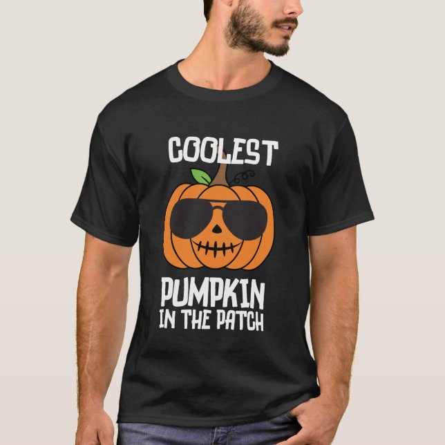 Coolest Pumpkin In The Patch  T-Shirt (Front)