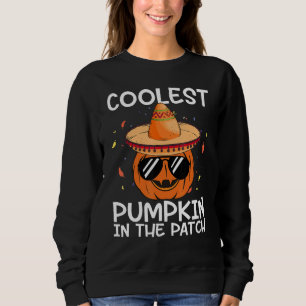 Coolest Pumpkin In The Patch Toddler Boys Hallowee Sweatshirt