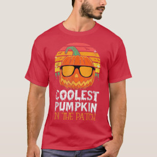 Coolest Pumpkin In The Patch Toddler Boys Hallowee T-Shirt